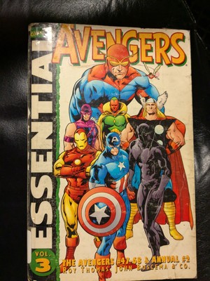 Essential The Avengers #3 (Marvel Comics 2001) former library copy