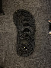 Lot of 6 1/4 to 1/4 TS 50' Cables
