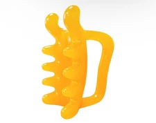 Large Fascia Massage Blaster Tool for Cellulite Muscle Knots Handheld New Orange