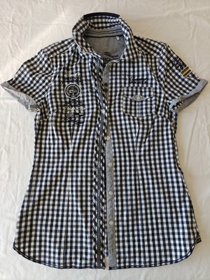 SOCCX cotton navigation short sleeve Bottoms shirt, Freedom Of The Seas M size