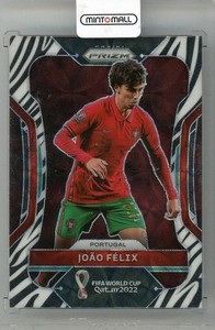 2022 PANINI PRIZM World Cup Prizms Choice Zebra #179 Joao Felix Portugal