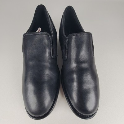 Salamander Shoes Men s Size US 7.5 EU 40 Black  Slip On Loafers Leather Germany