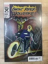 GHOST RIDER WOLVERINE WEAPONS OF VENGEANCE ALPHA 1 TEXEIRA VARIANT