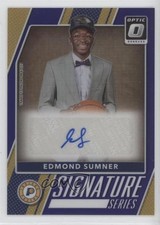 2017 Panini Donruss Optic Signature Series Purple Prizm Edmond Sumner Auto 0nr3