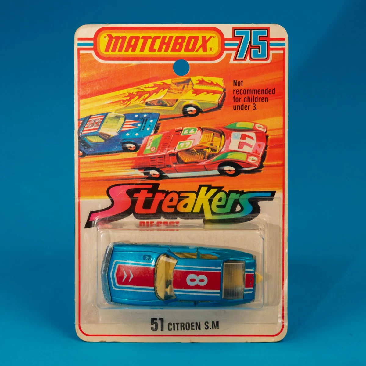 Matchbox 1-100 series #84 Citroen E-C4 Iceland Blue Metallic 1:64