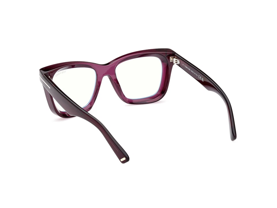 Tom Ford FT5881 B 081 Plastic Shiny Violet 52 mm Women's Eyeglasses - Image 4 of 4
