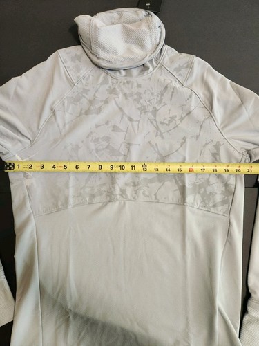 Under Armour Long Sleeve Running Shirt Men's Top Gray Medium UA New - Imagen 5 de 15