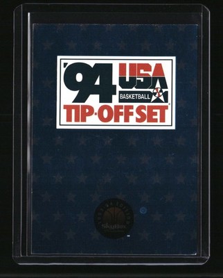 1993-94 SkyBox Premium #NNO Checklist USA Tip-Off