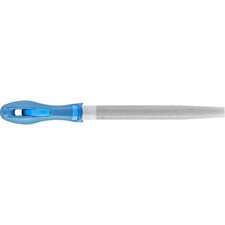 Pferd 10" Half Round File - DIY Packaged - Second Cut, with Handle 11027P