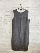 Vintage Valentino Miss V Midi Dress Ringstones Sz 48 L