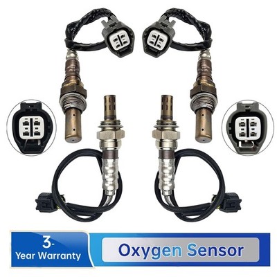 4PCS Up+Downstream Oxygen O2 Sensor For Jaguar 2002-08 X-Type & 2003-05 XK8 XKR