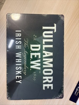 Tullamore Dew Blechschild 30x20 cm - the Legendary Irish Whiskey