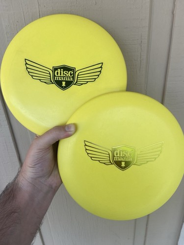 Discmania P2 Pair 175g Innova Made OOP Rare New Yellow Black&Gold Stamp