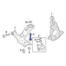 For Toyota Camry 2018-2026 Toyota 90119A0459 Suspension Control Arm Bolt