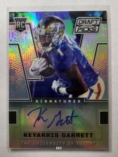 2016 PANINI PRIZM DRAFT PICKS SIGNATURES 249 🏈🏈 KEYARRIS GARRETT SILVER