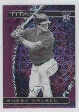 2021 Panini Chronicles Titan Purple Mojo Prizm /99 Bobby Dalbec #10 uk2