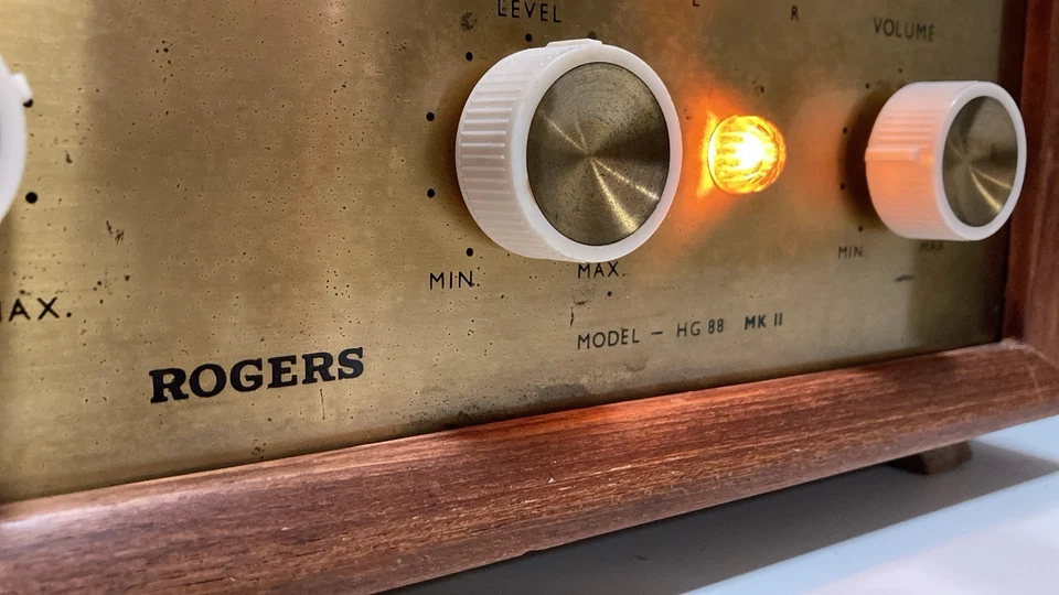Rogers Röhrenverstärker HG 88 Mk 2 sehr guter Zustand - Bild 4 von 4