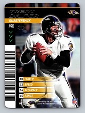 2002 NFL Showdown 1st Edition TRENT DILFER RAVENS #032