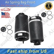 Pair Front Left&Right Air Suspension Bags for Mercedes W164 ML350 X164 GL450 US