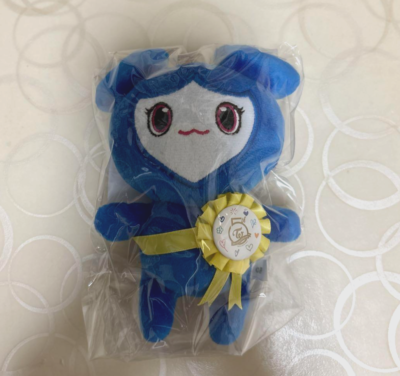 TWICE Tzuyu TZUVELY Lovely Rosette Batch Plush Toy Doll Celebrate