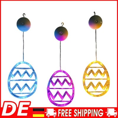 Easter Bunny Eggs Window Light Battery Operated for Easter Window Decorations (F