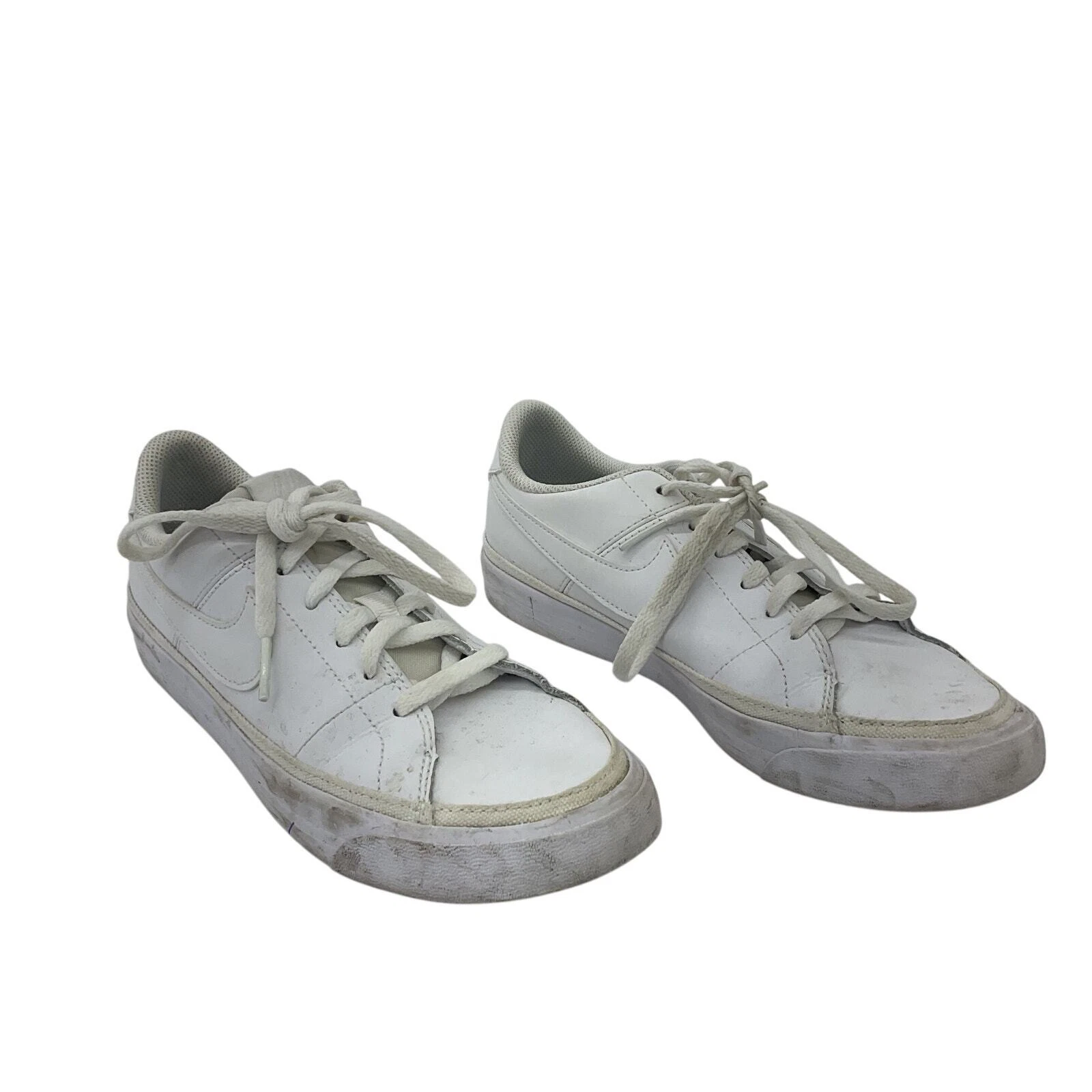 Sneakers basse sportive Nike bambino ragazza taglia 5 bianche Court Legacy usate