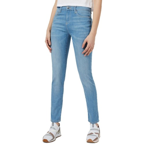 Emporio Armani Jeans J20 da Donna Super Skinny Denim Chiaro Cotone  3K2J202DE9Z | eBay