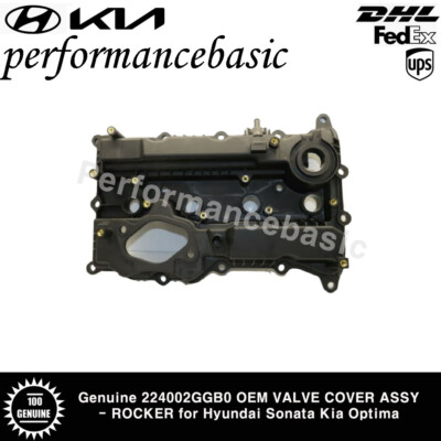 #ad #ad Genuine 224002GGB0 OEM VALVE COVER ASSY ROCKER for Hyundai Sonata Kia Optima $178.60