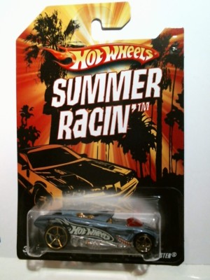 2009 Hot Wheels Summer Racin' Pocket Bikester - Gray/Red