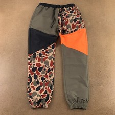 Outrank Men's Size Small OG Money Bag Camo Nylon Joggers New