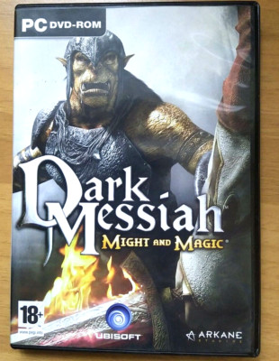 dark messiah pc dvd rom ubisoft video game retrogame video game arkane co