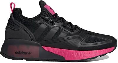 Size 5.5 - adidas ZX 2K Boost Black Shock Pink W