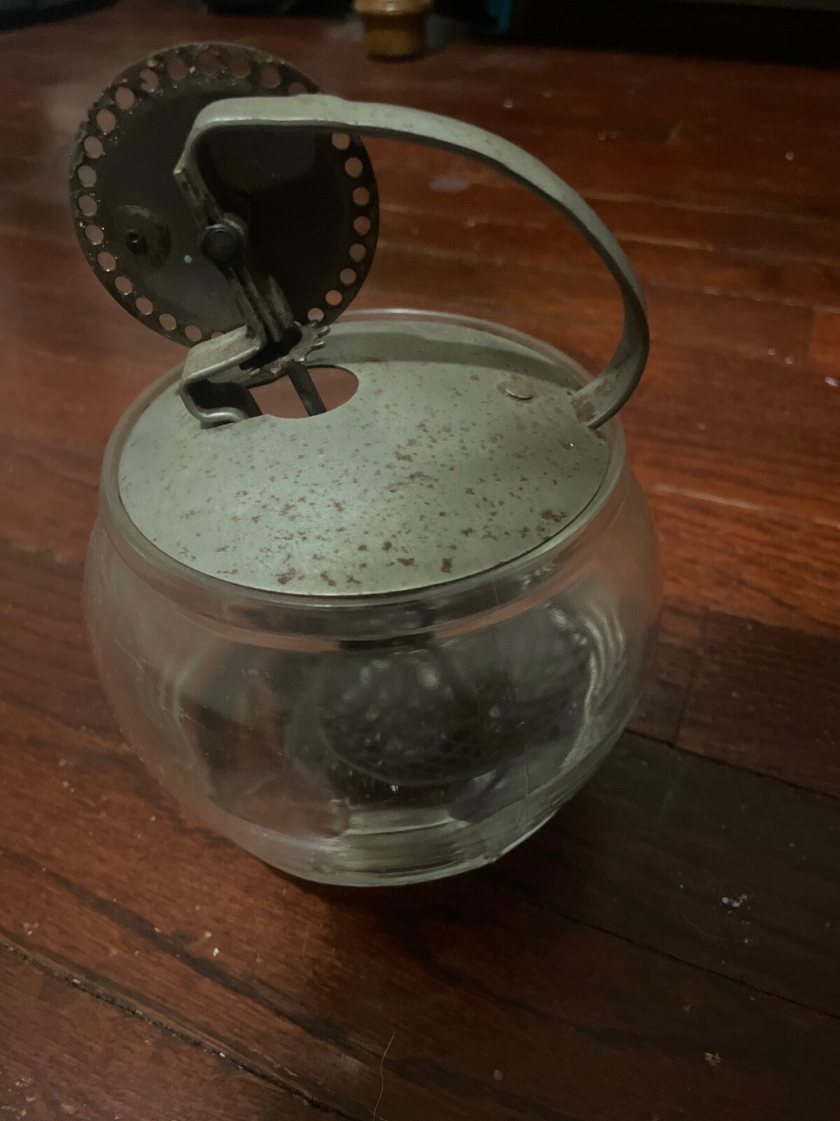 Vintage Androck Food/Egg Hand Mixer Beater with Glass Jar circa 1940's
