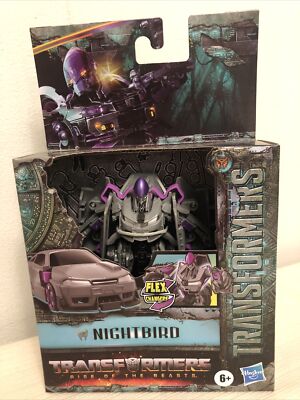 Transformers 7 Rise of the Beasts Flex Changer 6'' Nightbird. BRAND NEW!!!!