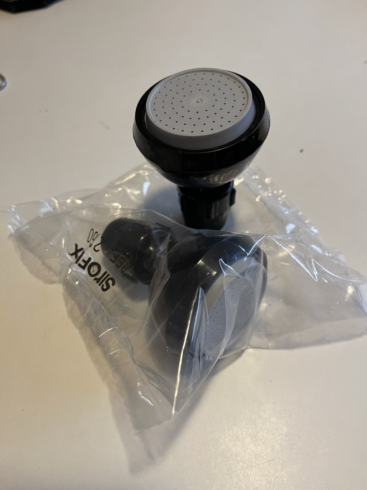 2 Siroflex Shower Heads Made In Italy Model 2760 Black NEW eBay