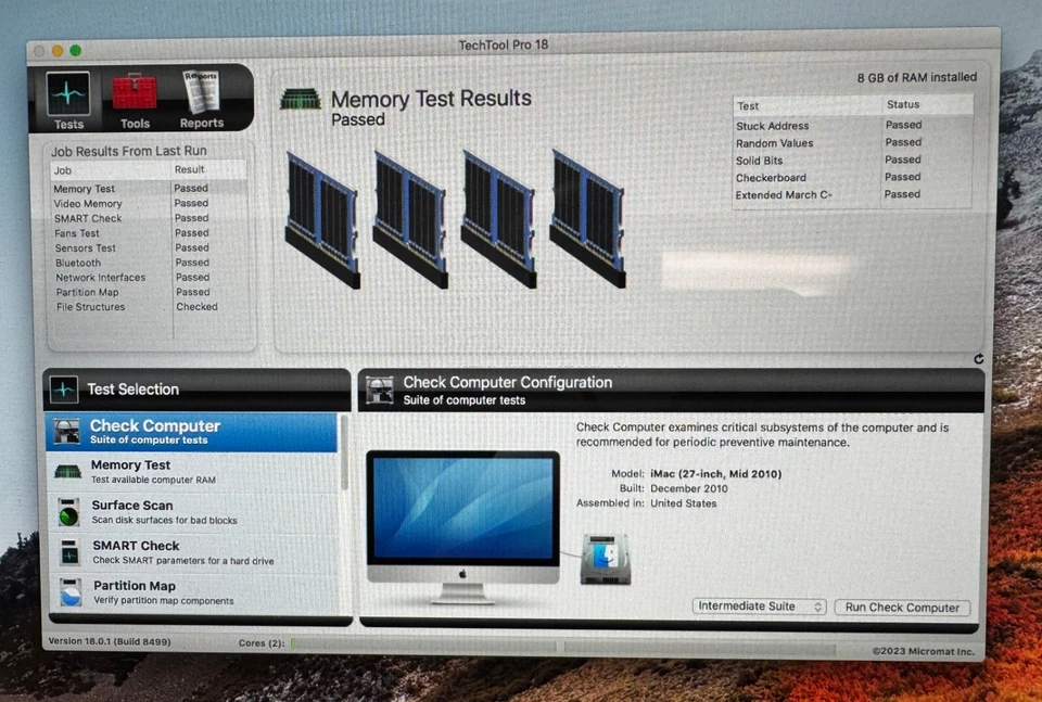 Apple iMac 27-inch December 2010 3.2GHz Intel Core i3 (MC510LL/A) - Image 3 of 3