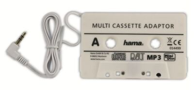KFZ KASSETTEN ADAPTER FÜR AUTORADIO KASSETTENDECK KASSETTENRADIO von Hama