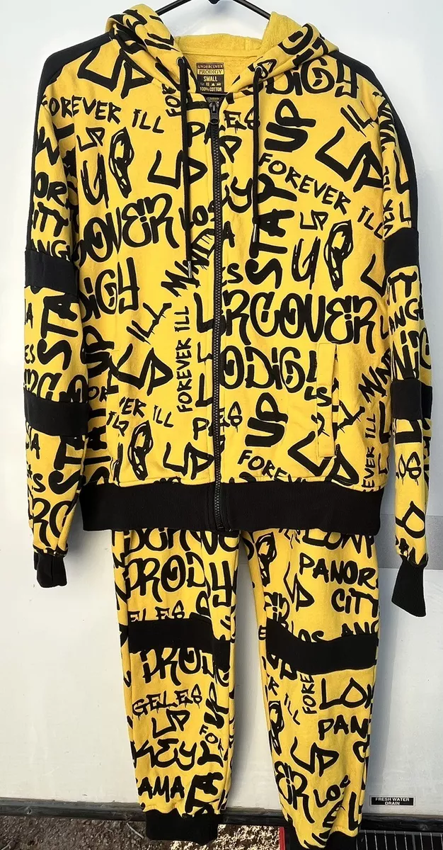 Yellow store hoodie streetwear