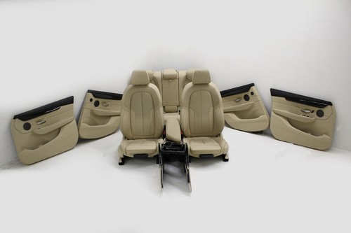 Org 2er BMW F45 Innenausstattung Sport Sitze Leder perforiert Dakota beige SHZ