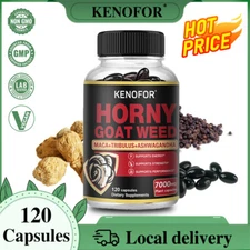 Maca + Tribulus terrestris Capsules 7000 mg | Dual-effect testosteron Boosting