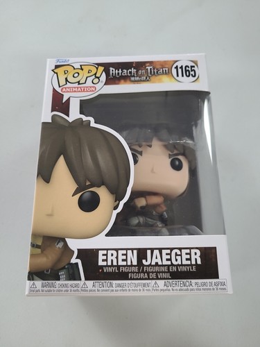 Funko Pop! Animation: Attack On Titan - Eren Jaeger 1165 Vinyle Figurine