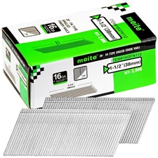 2,000-24,000 PCS meite 16 Gauge 20 Degree Angled Finish Nails 1-1/4" to 2-1/2"
