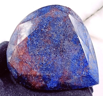 Awesome Natural Certified 1625 Ct  African Blue Sapphire Pear Shape Gemstone SMQ