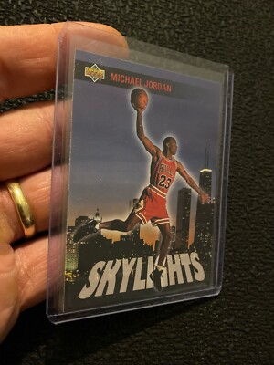 Michael Jordan Vintage Collector Card 1993 Upper Deck Chicago Bulls Man Cave