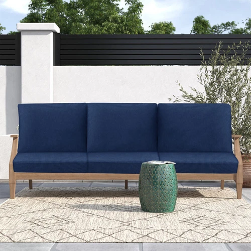 2/4/6PCS Patio Seat Cushion Covers Waterproof Outdoor Stretch Sofa Slipcover US - Picture 33 of 38