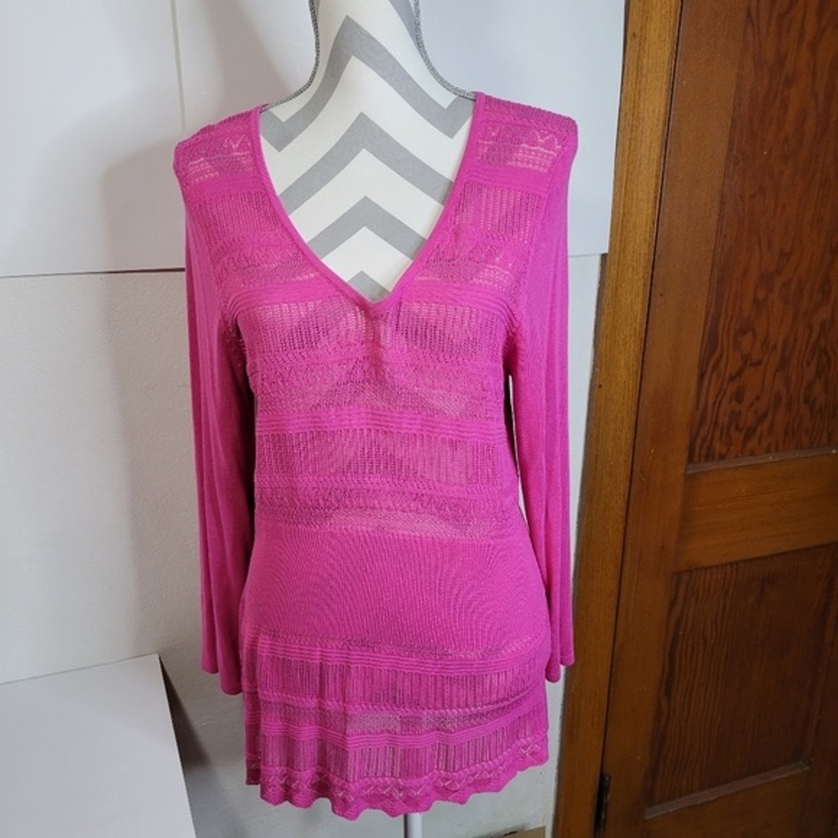 alberto makali pink dress Pink Sequin Gown w/ Matching Jewelry