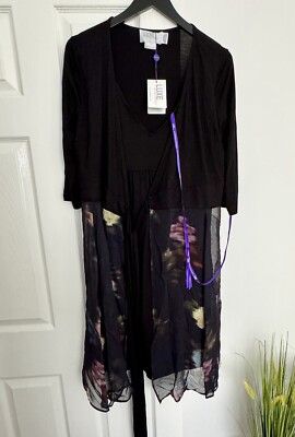 Luxe by Seraphine Petunie Umstands-Stillkleid Blumen Wickelkleid Größe 10