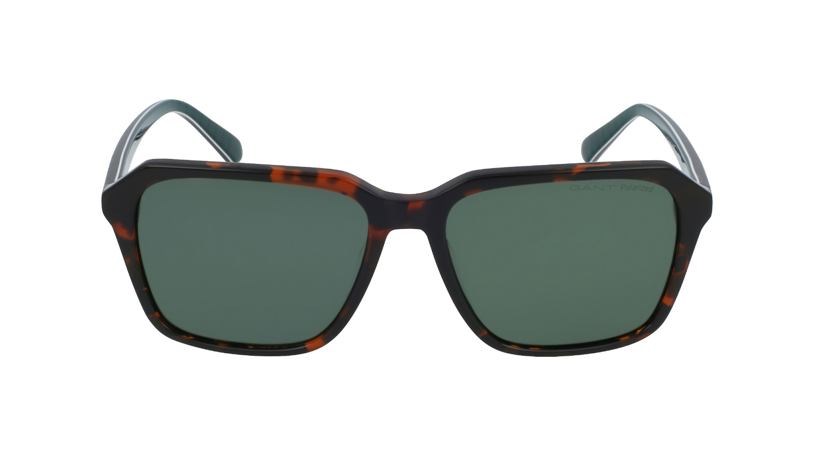 Пластиковая поляризованная прямоугольная оправа солнцезащитных очков GANT GA7214 55R Tortoise 56-16-145 19590₽