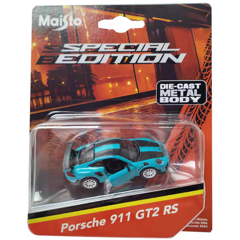 Maisto Speed Icons Porsche 911 GT2 RS Teal/Black 1:64 New 2025 | eBay