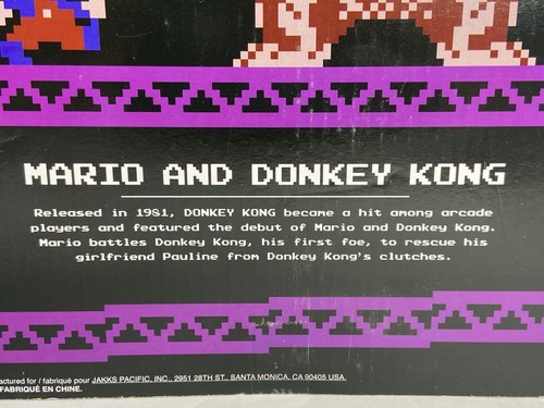 Mario & Donkey Kong Diorama 8-Bit Collectable Walgreens Exclusive Nintendo NEW - Picture 4 of 7